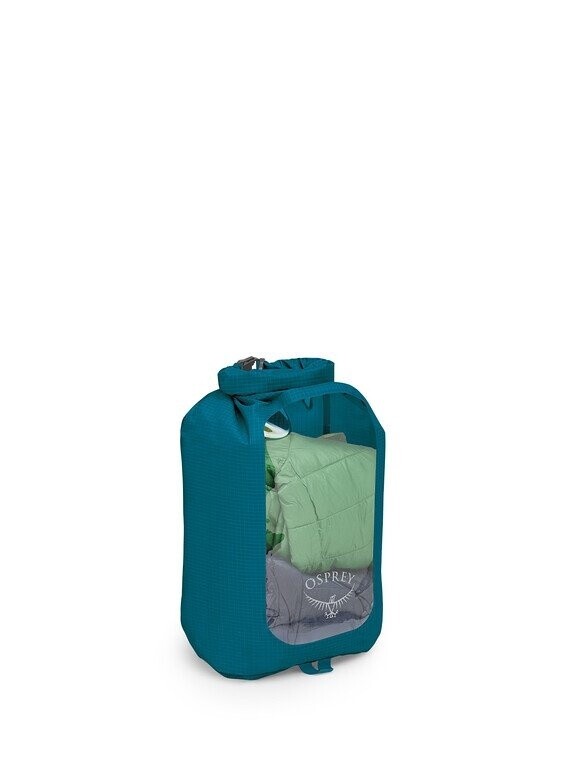 Dry Sack with window 12L, Color: Waterfront Blue