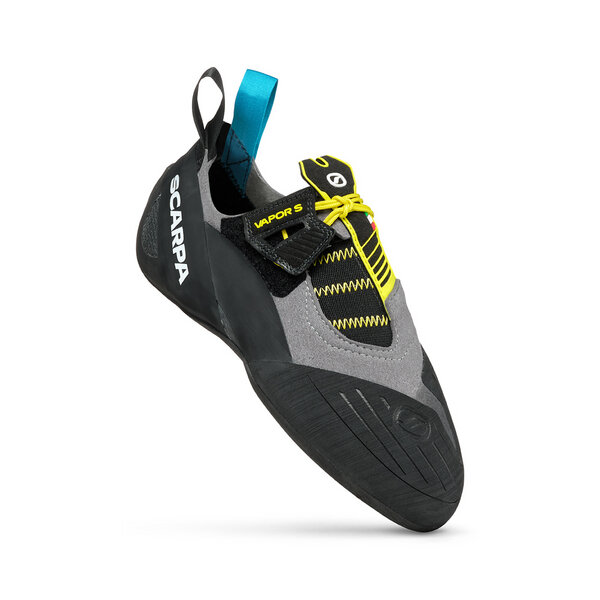 Vapor S Climbing Shoes, Color: Smoke/Yellow, Size: 41