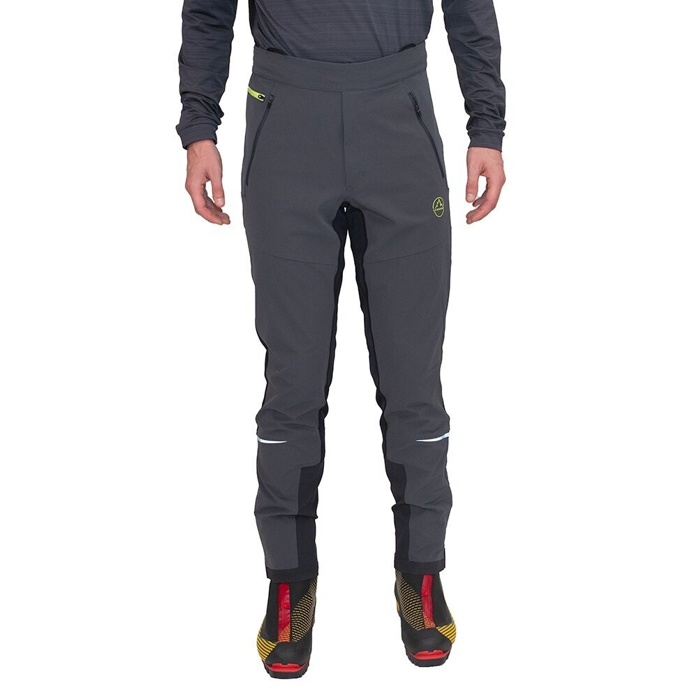 Men Karma Pant, Color: Carbon/Lime Punch, Size: M