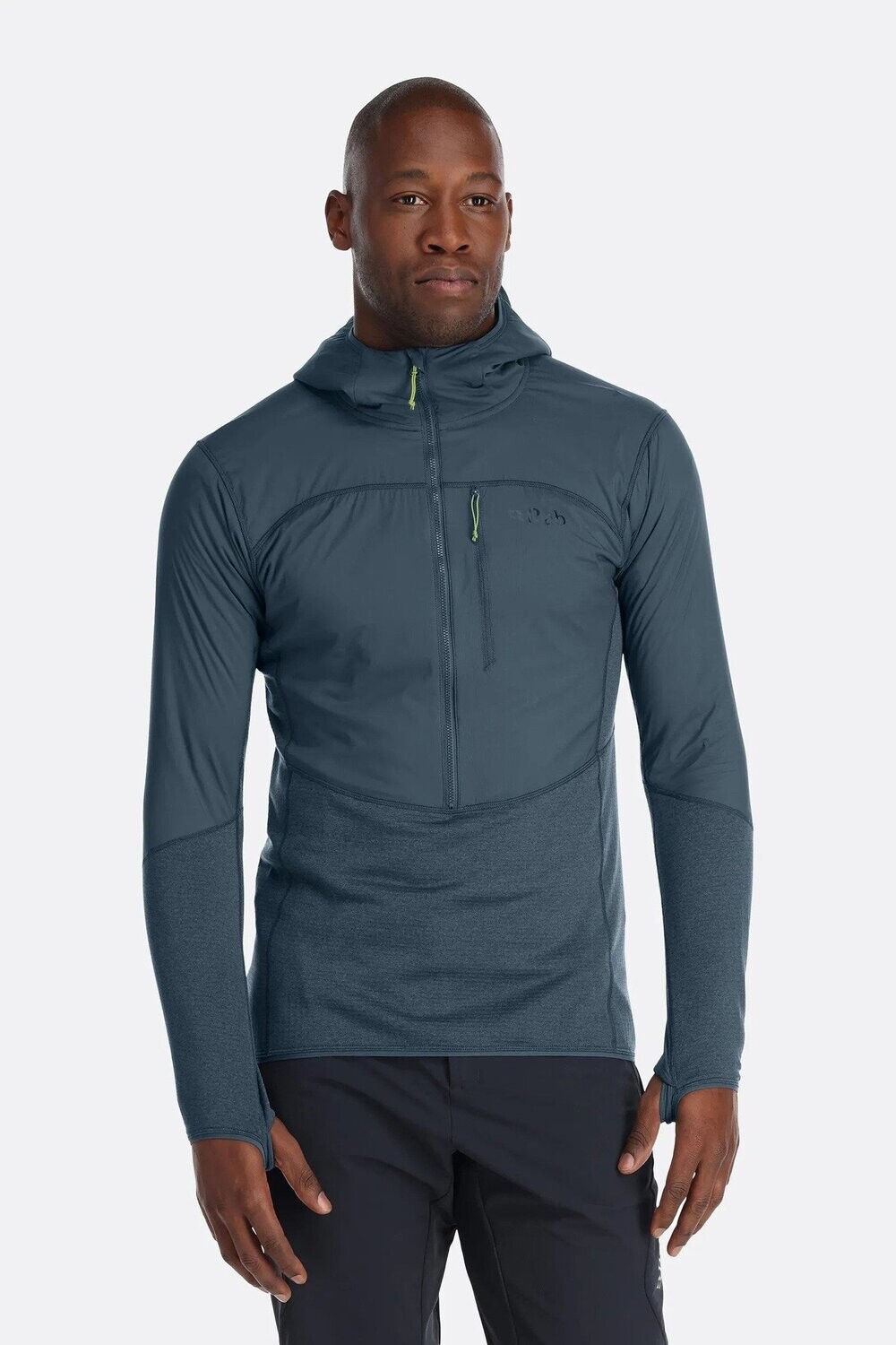 Men Ascendor Summit Hoody, Color: Orion Blue, Size: M