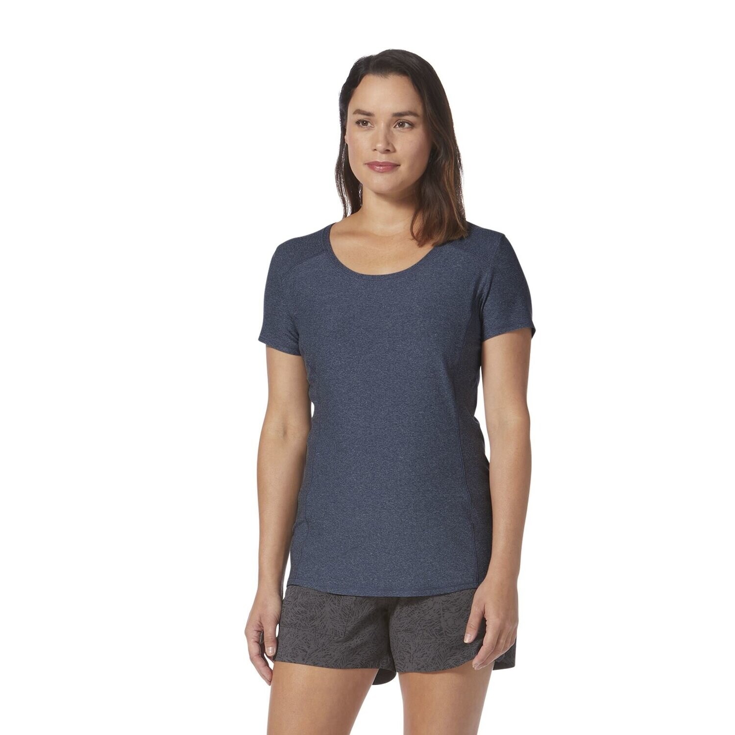 Amp Lite Short Sleeve, Color: Navy, Size: L