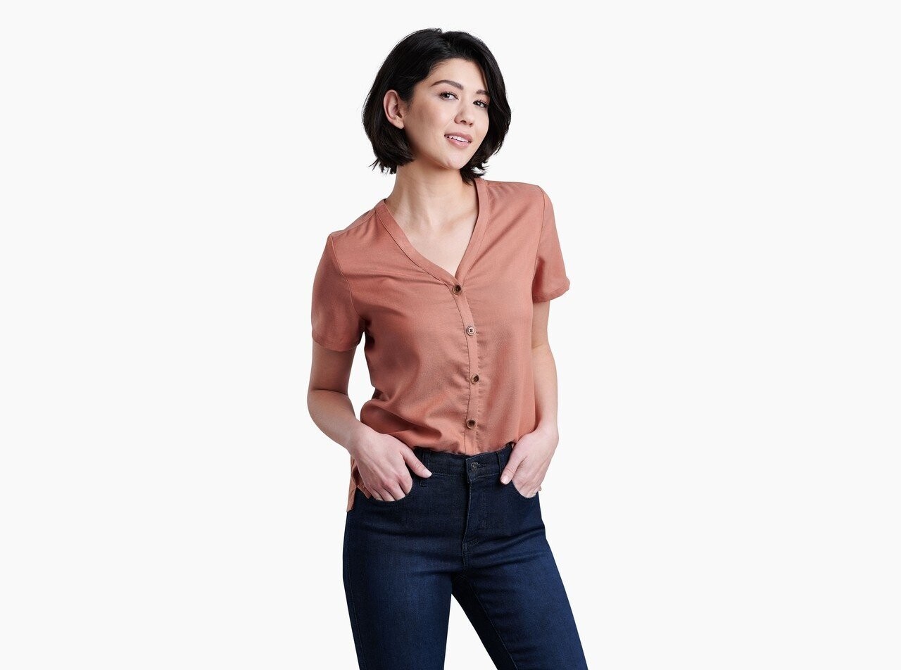 Hadley SS, Color: Clay, Size: XL