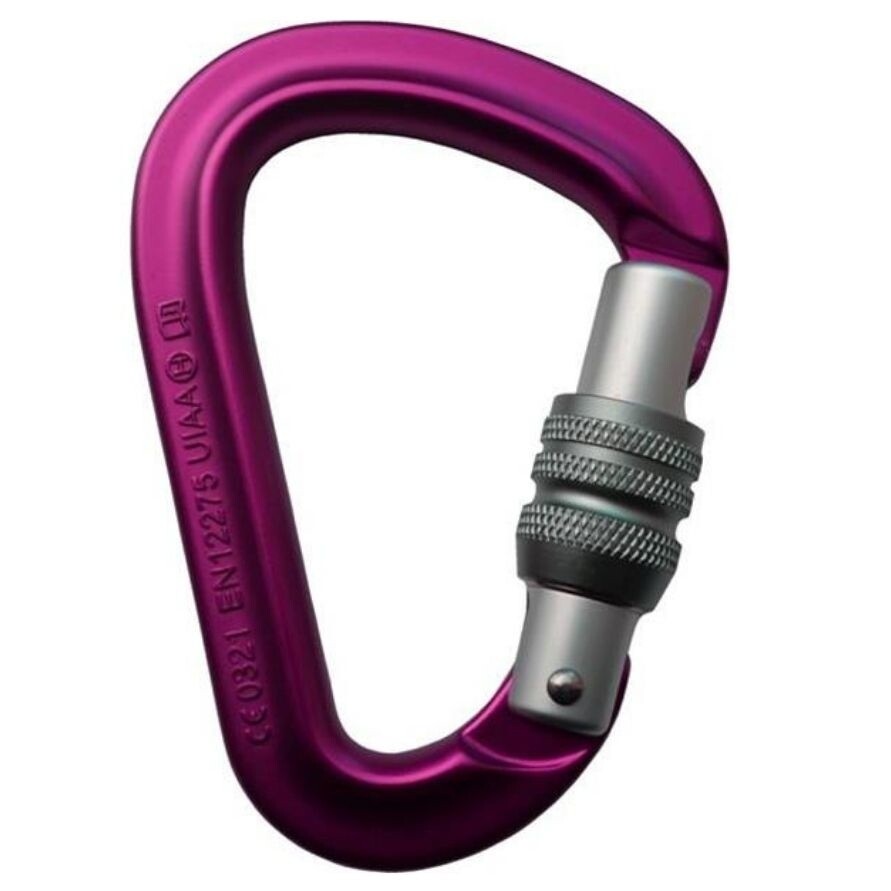 Cheakamus ScrewGate Carabiner - Pink
