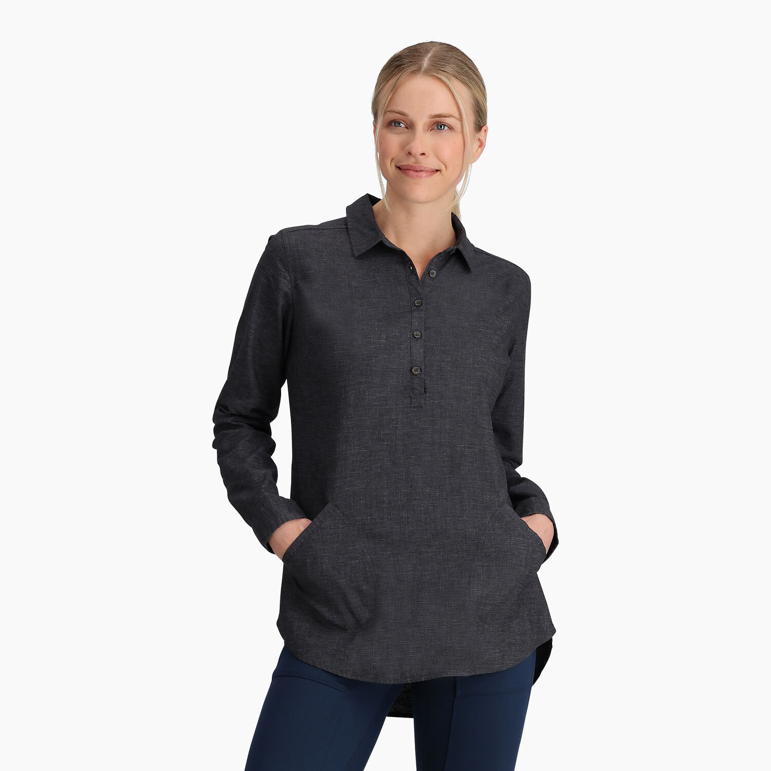 Hemp Chambray Long Sleeve