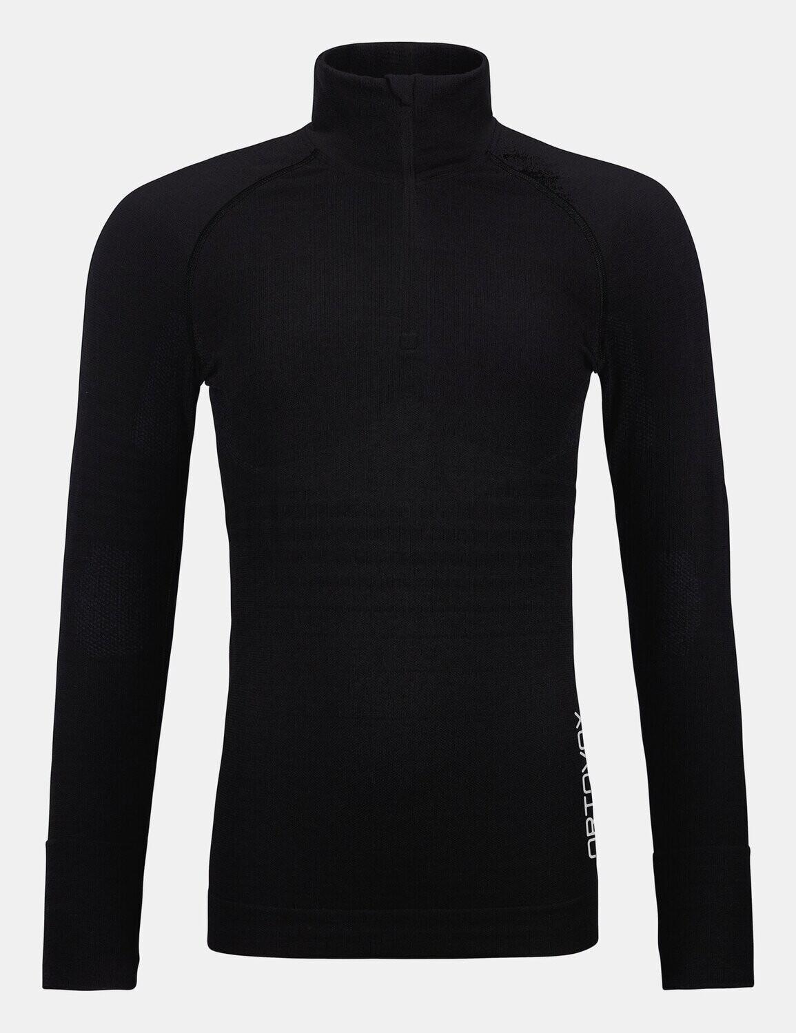 Women 230 Competition Zip Neck, Color: Black Raven, Size: S