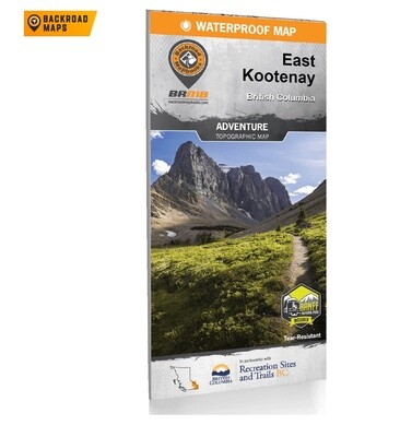 East Kootney BC Map