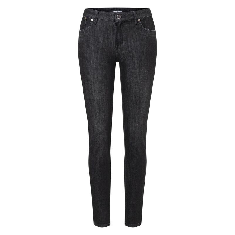 Women Crag Denim Pants, Color: Indigo, Size: 4