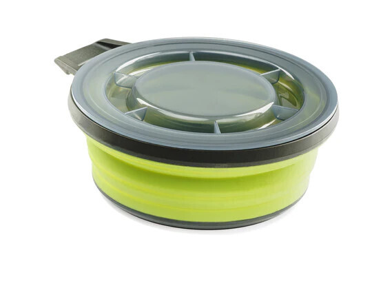 Escape Bowl + Lid, Color: Green