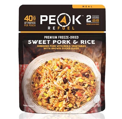 Sweet Pork &amp; Rice Meal