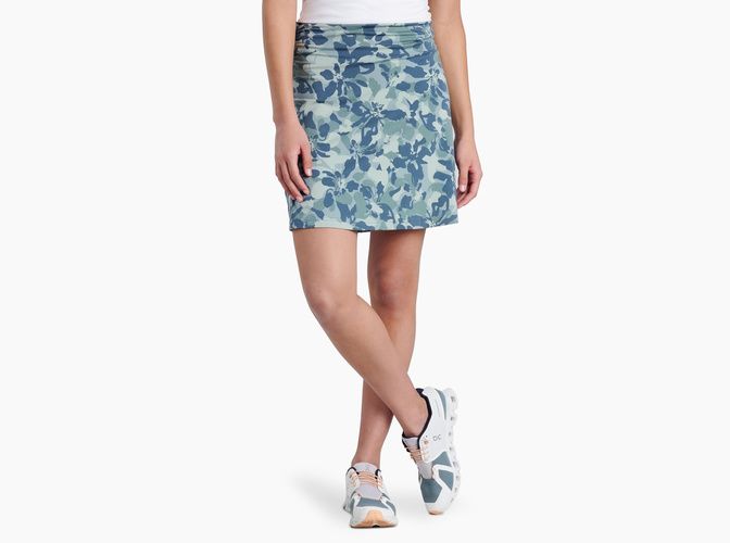 Skyla Skirt, Color: Agave Print, Size: L