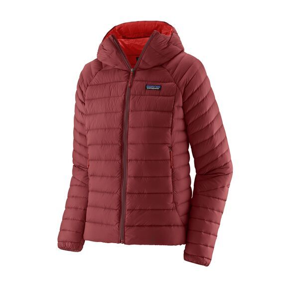W&#39;s Down Sweater Hoody, Color: Oxide Red, Size: XS