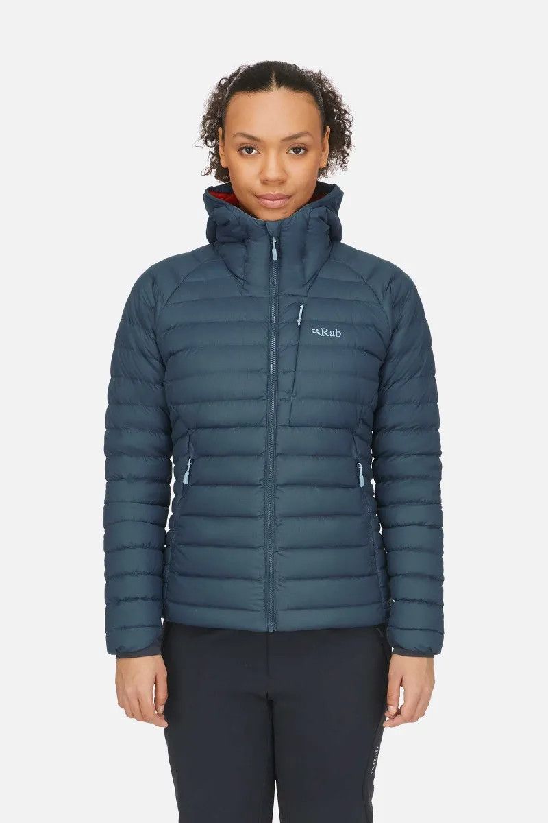 Women Infinity Microlight Jacket, Color: Orion Blue, Size: S