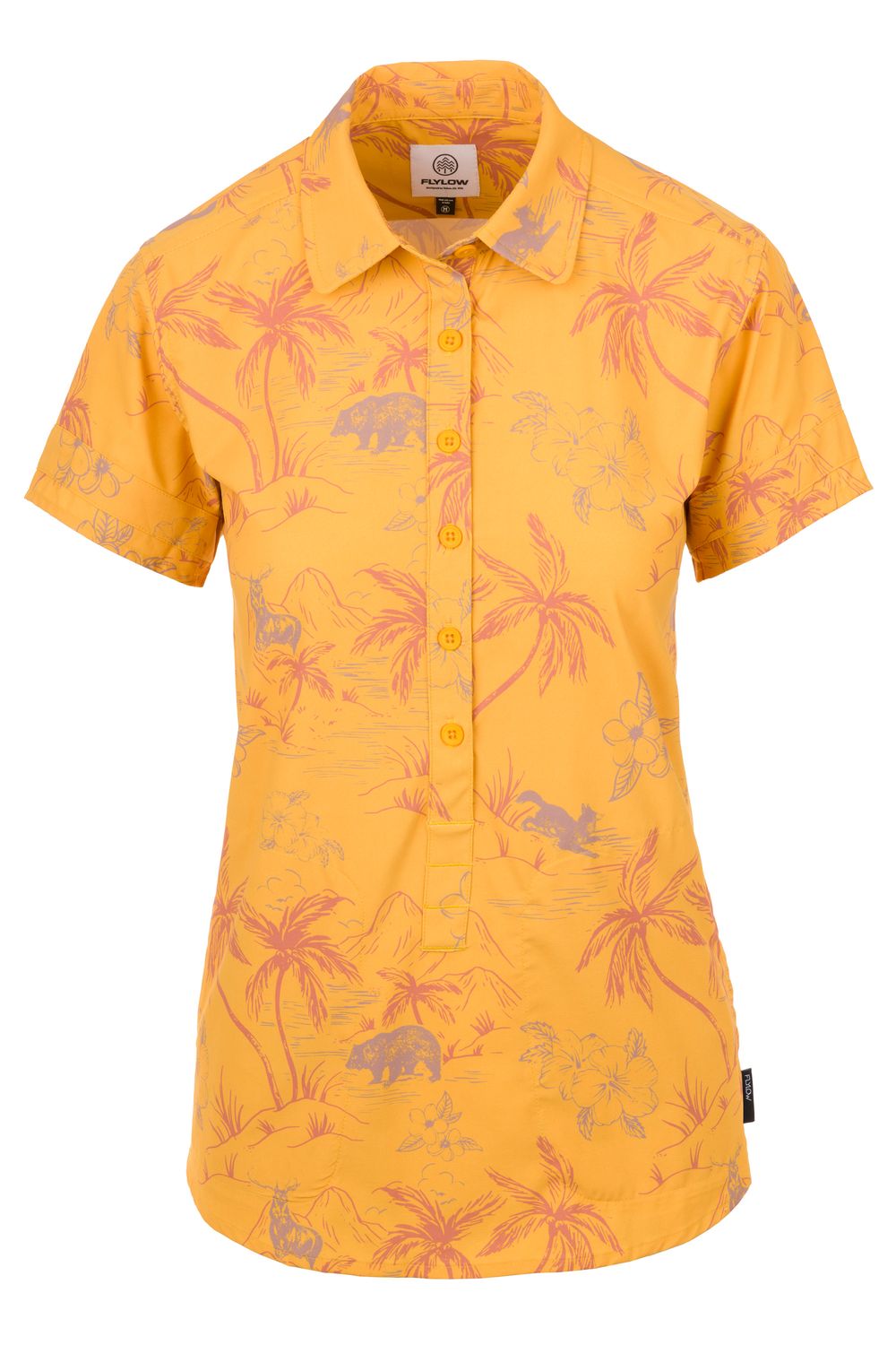 Aster Shirt, Color: Sunflower, Size: M