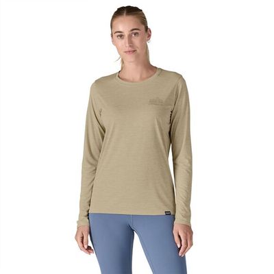 W&#39;s Long Sleeve Cap Cool Daily Graphic Shirt