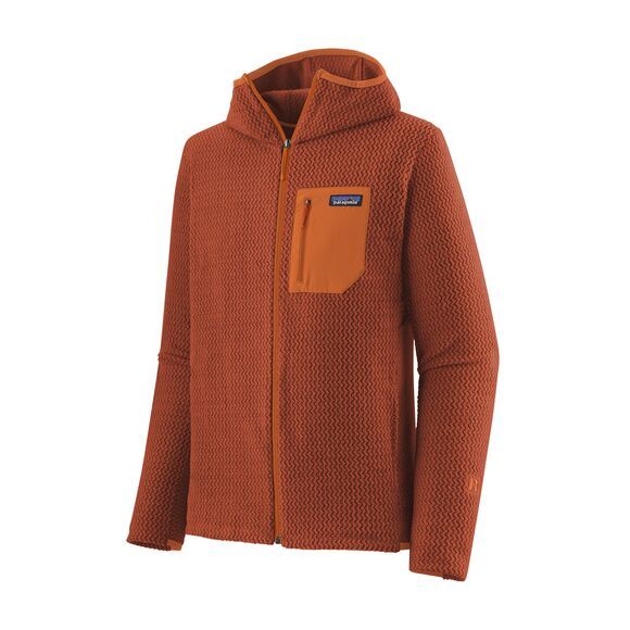 M&#39;s R1 Air Full-Zip Hoody, Color: Burnished Red, Size: S