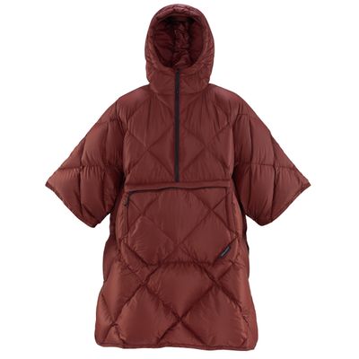 Honcho Poncho Down Burgundy