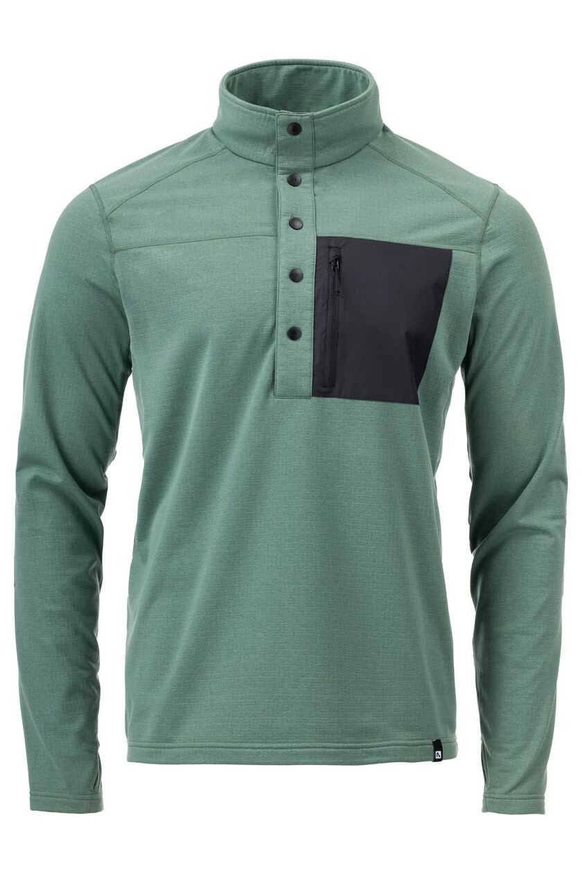 Micah Fleece, Color: Grove, Size: S
