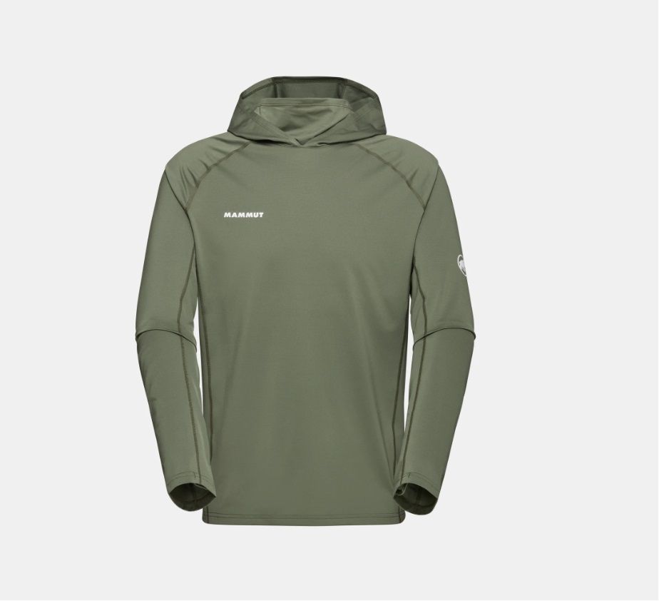 Men Selun FL Sun Hoody, Color: Marsh, Size: M