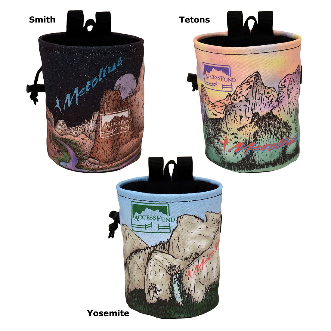 Access Fund Comp Chalk Bag, Color: Smith