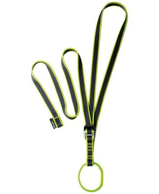 Adjustable belay station sling,