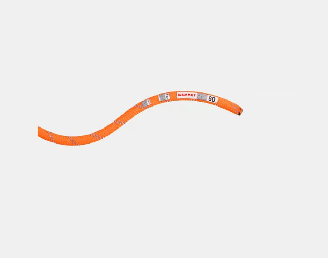 9.5mm Alpine Dry Rope, Color: Safety Orange-Zen, Size: 60m