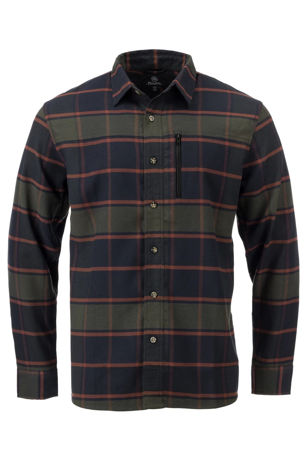 Angus Flannel, Color: Evergreen, Size: S