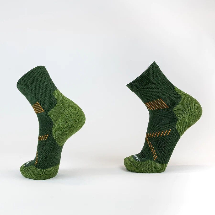 Light Mini Outdoor Sock, Color: Kombu Green, Size: S
