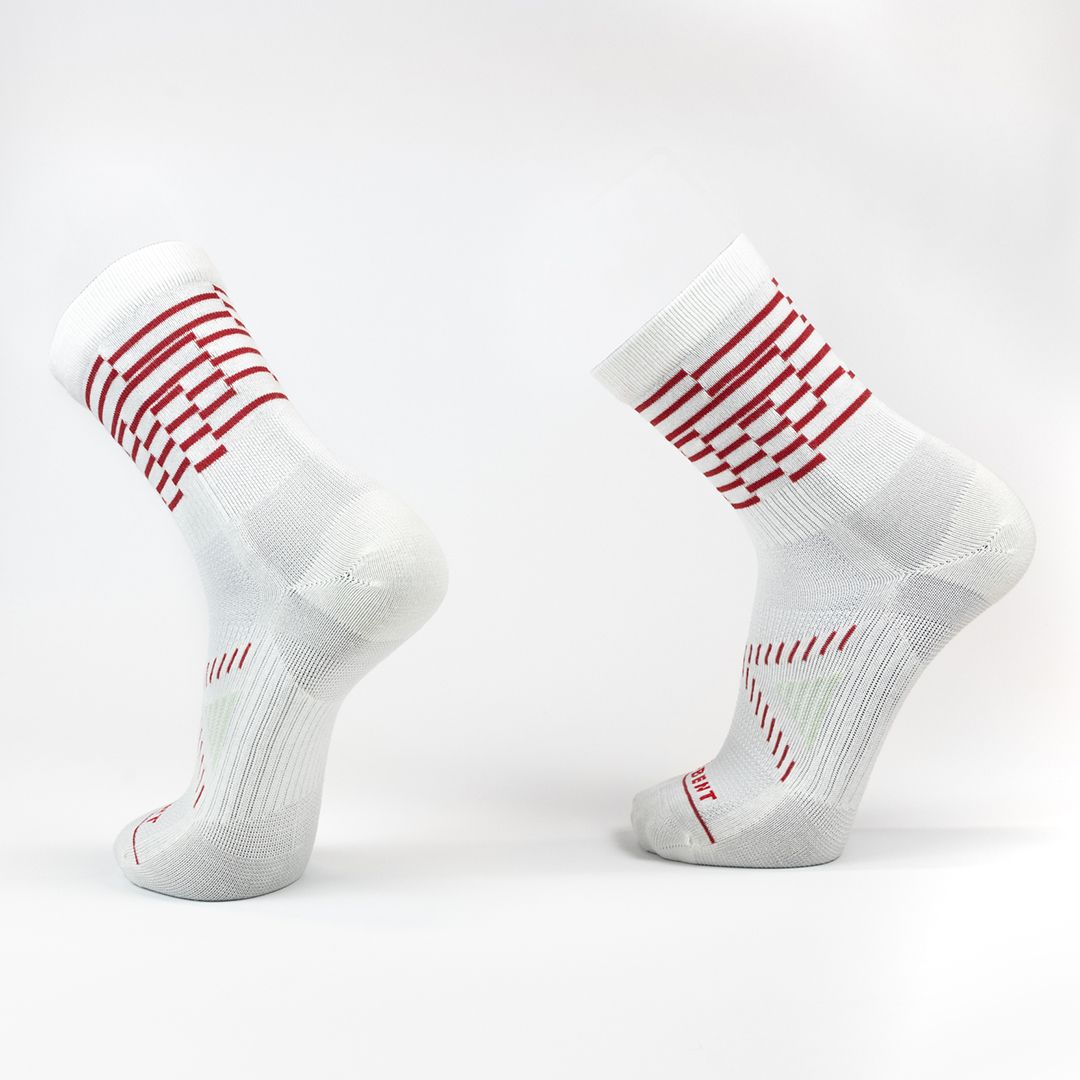 Terra Ultra Light 3/4 Crew Trail Sock, Color: Winter White, Size: S