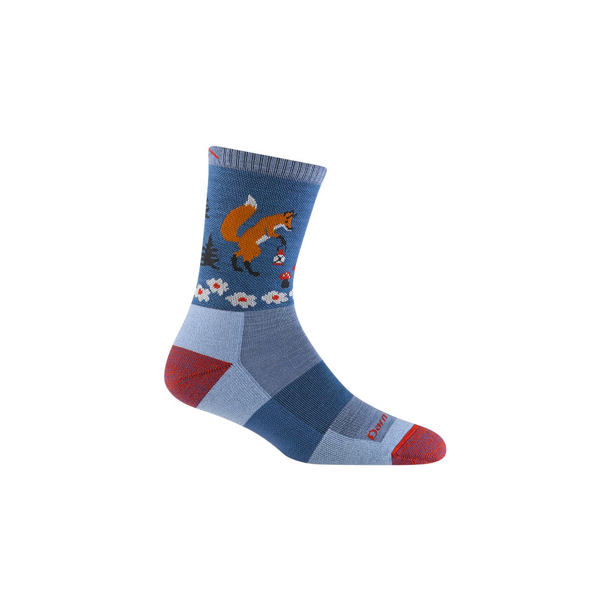 Women&#39;s Critter Club Micro Crew Lightweight Hiking Soc, Color: Vapor, Size: S