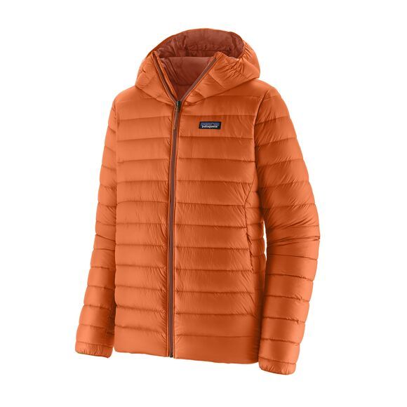 M&#39;s Down Sweater Hoody, Color: Redtail Rust, Size: M