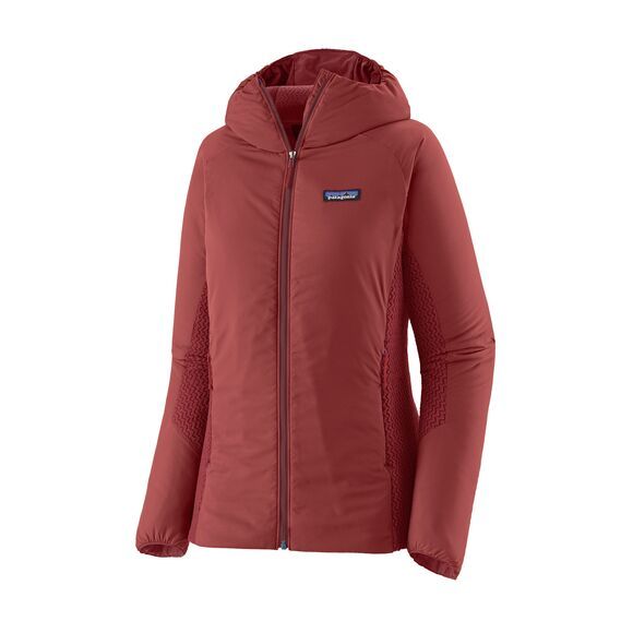 W&#39;s Nano-Air Light Hybrid Hoody, Color: Oxide Red, Size: S