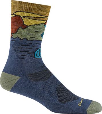 Men&#39;s Chasing Waterfalls Micro Crew Lightweight Hiking Sock