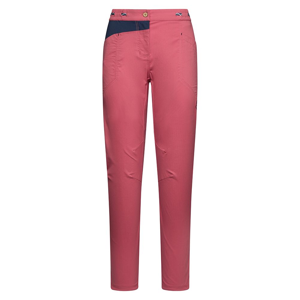 Women Labyrinth Pants, Color: Rosebay/Night Sky, Size: S