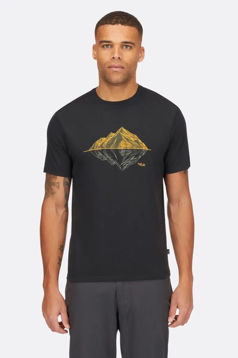 Crimp Reflection Tee, Color: Beluga, Size: M