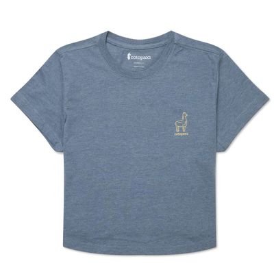 Tiny Llama Crop T-Shirt
