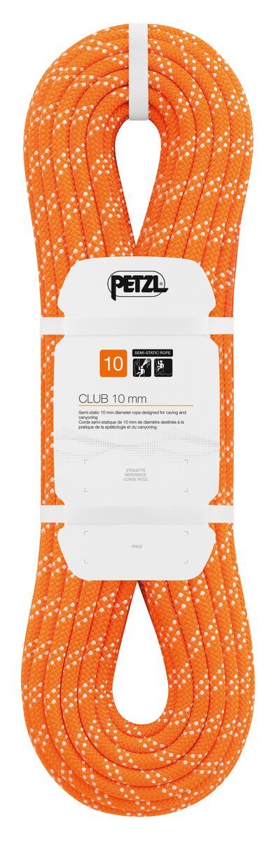 CLUB 10mm Rope, Color: Orange, Size: 60m