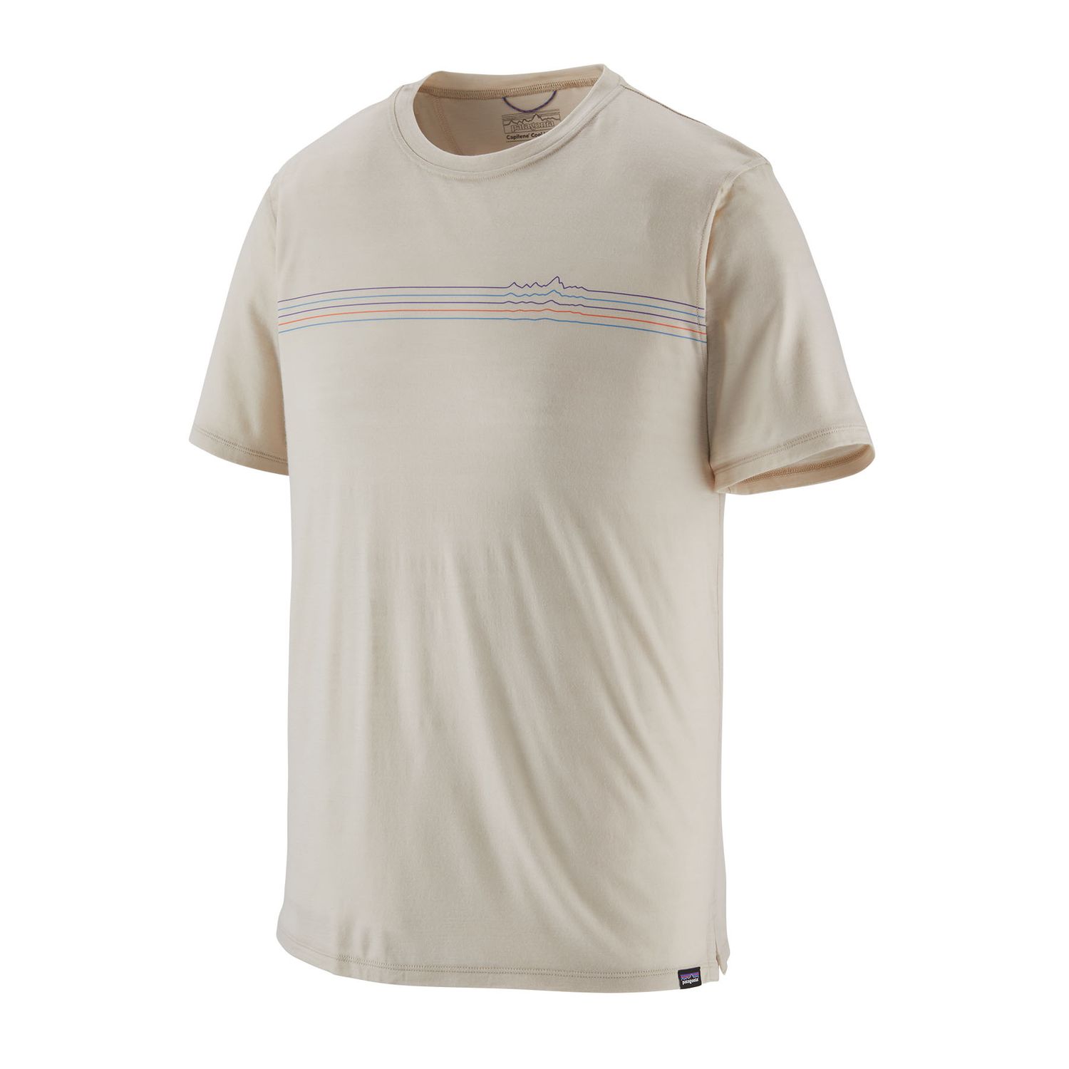 M&#39;s Capilene Cool Merino Graphic Shirt, Color: Pumice, Size: S