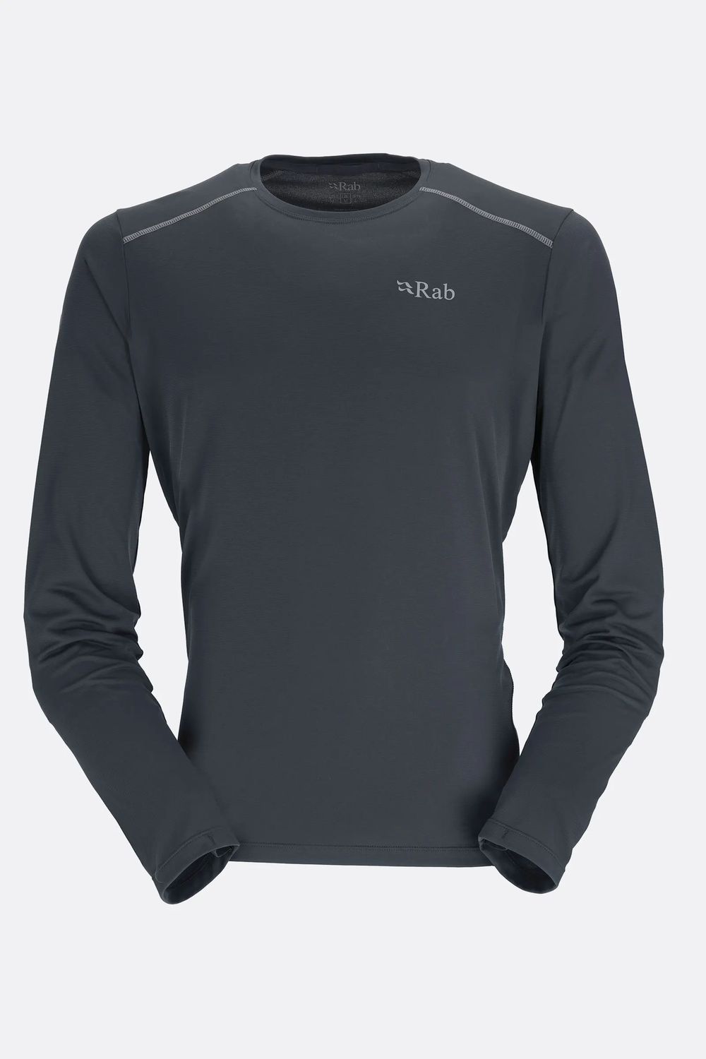 Men Force LS Tee, Color: Beluga, Size: L