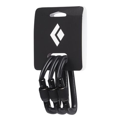 Hotforge Screw Carabiner 3 PCK - Black