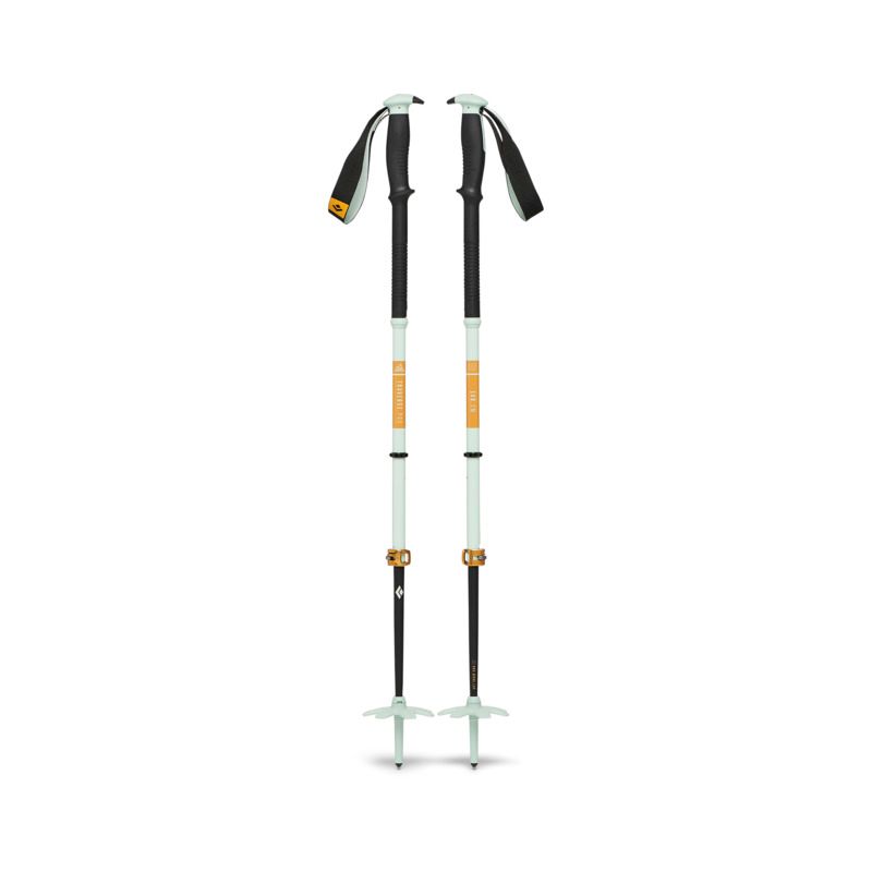Traverse Pro Ski Poles, Color: Foam Green, Size: 140