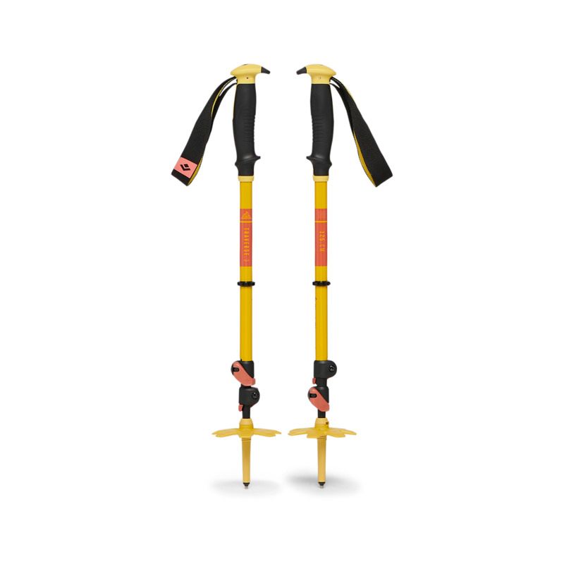 Traverse 3 Ski Poles, Size: 125, Color: Sulphur Green