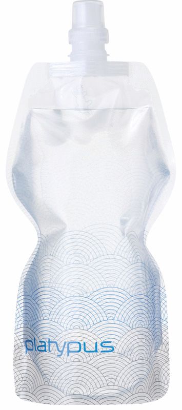 SoftBottle  1.0L, Color: Waves Push-Pull