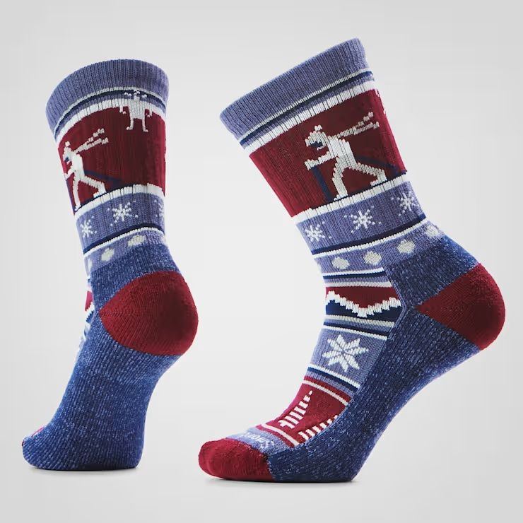 Everyday Cozy Alpine Apres Crew Socks, Size: S, Color: Nightfall Blue
