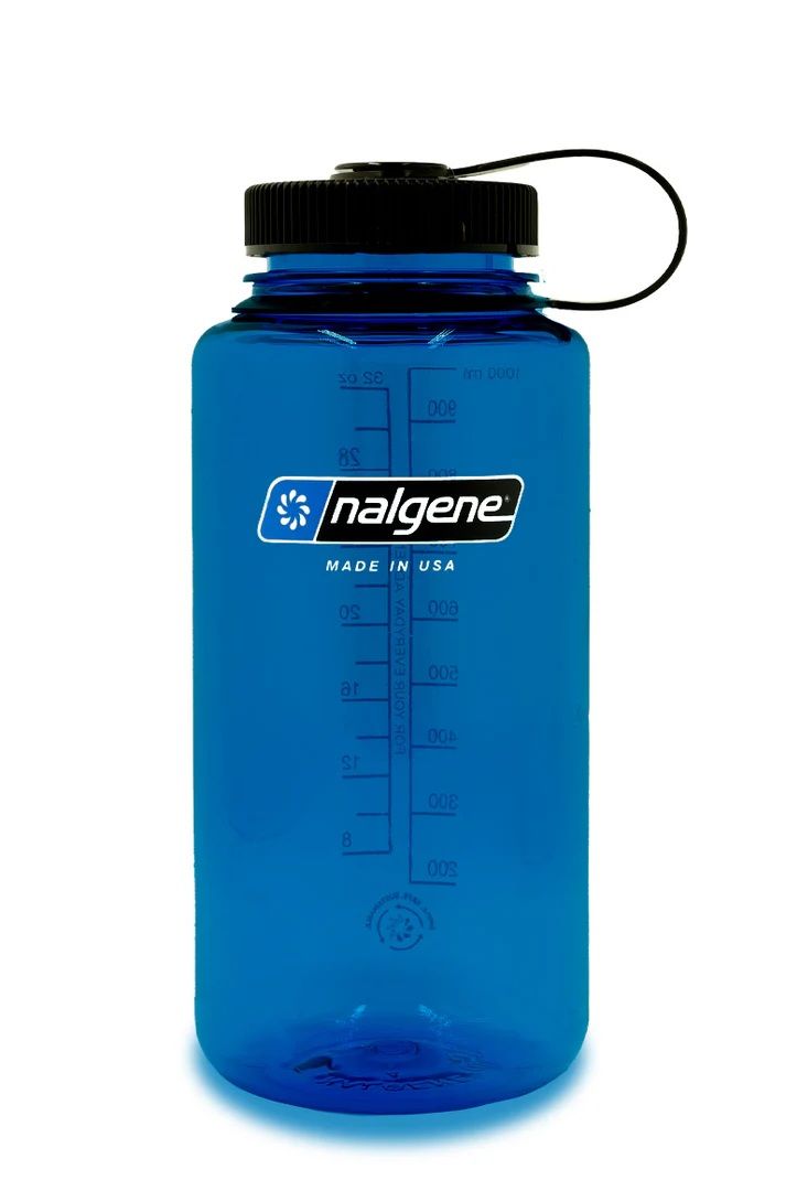 32 OZ  Wide Mouth Water Bottle, Color: Slate Blue
