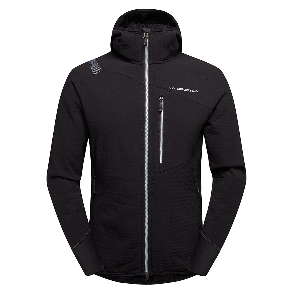 Men Bristen Thermal Hoody, Color: Black/cloud, Size: M