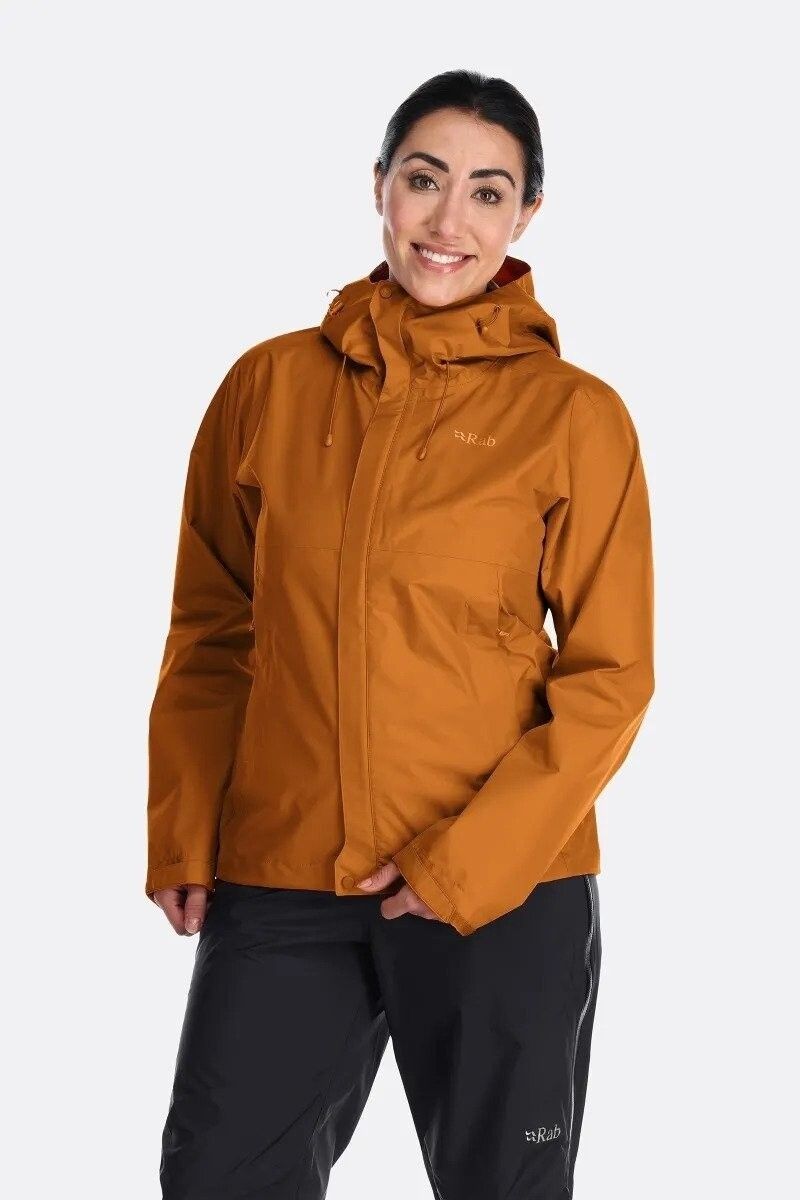 Women&#39;s Downpour Eco Jacket, Size: XS, Color: Marmalade
