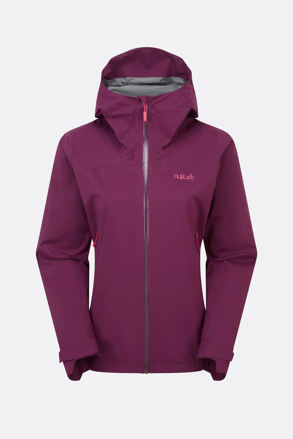 Women Downpour Light Jacket, Color: Mulberry, Size: S