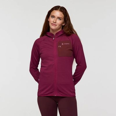 Women Otero Fleece Full-Zip Hooded Jacket