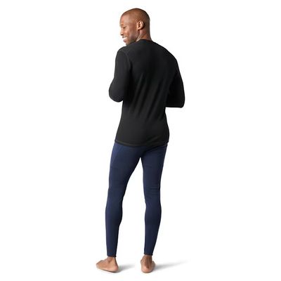 Haut de base thermique classique en mérinos pour homme