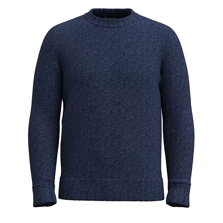 Men&#39;s Heavy Crew Sweater, Color: Deep Navy Heather, Size: M